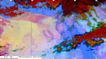 هيئة الأرصاد الجوية تحذر من أمطار رعدية وسيول اليوم السبت 6 نوفمبر وتأثيرها على المناطق المتضررة